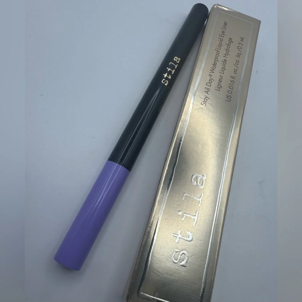 Stila Stay All Day Waterproof Liquid Eye Liner in Violet Haze .5 mL